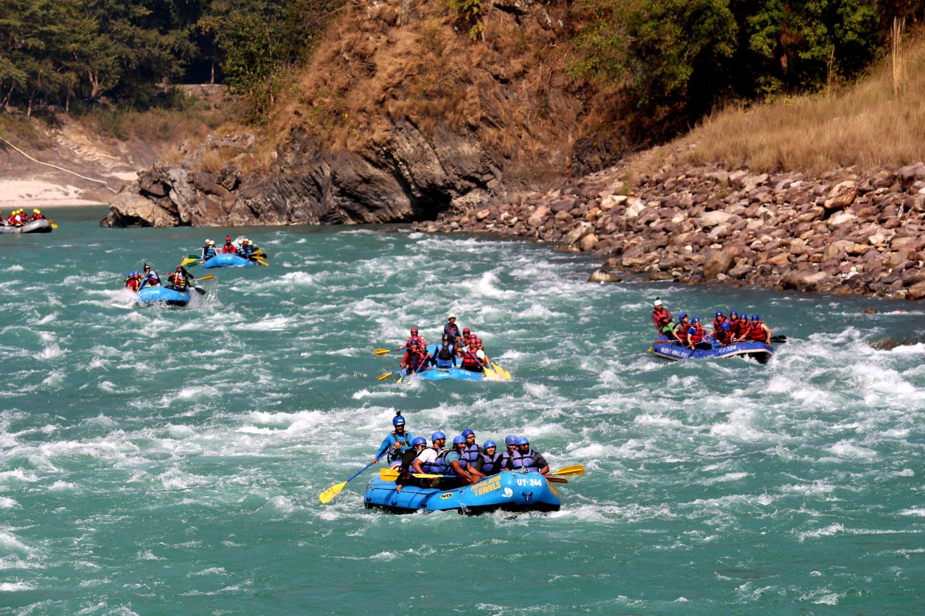 rafting