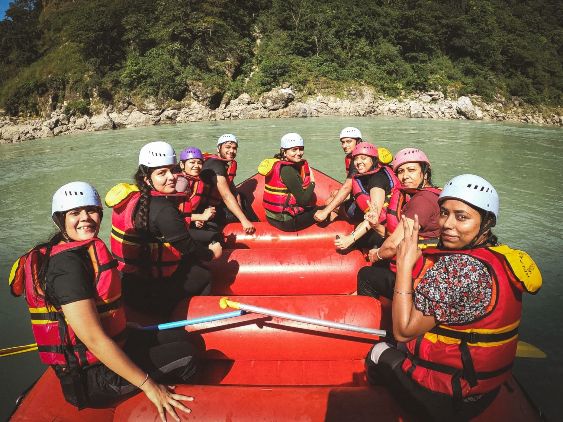 rafting