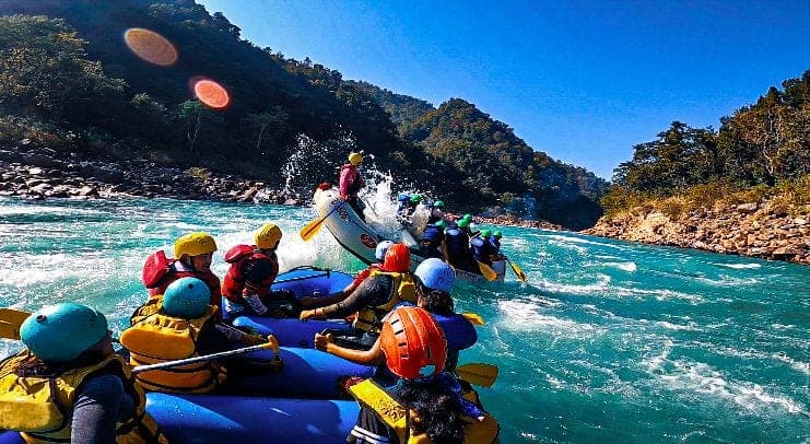 Rafting from Marine Drive to Shivpuri