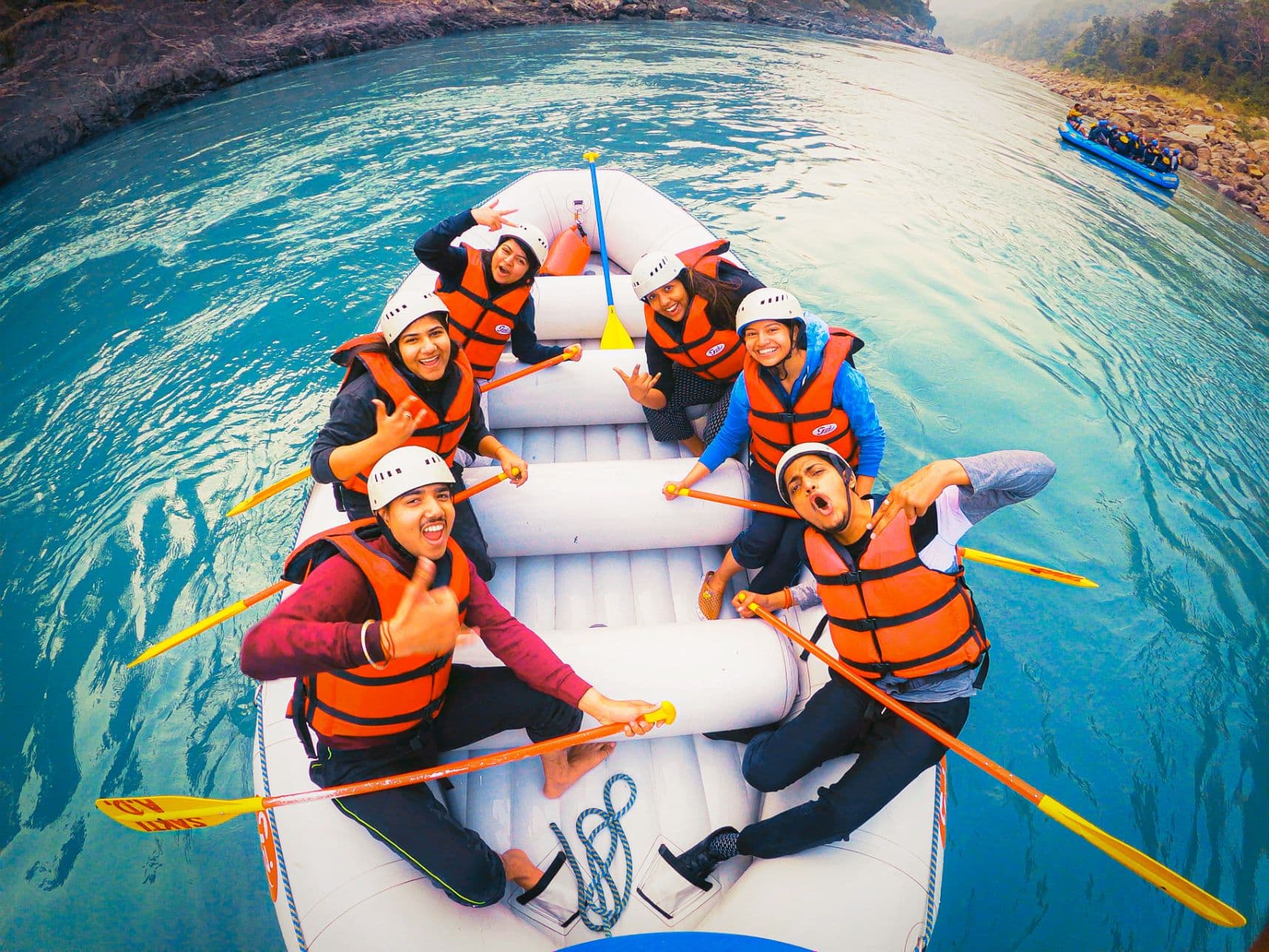 rafting