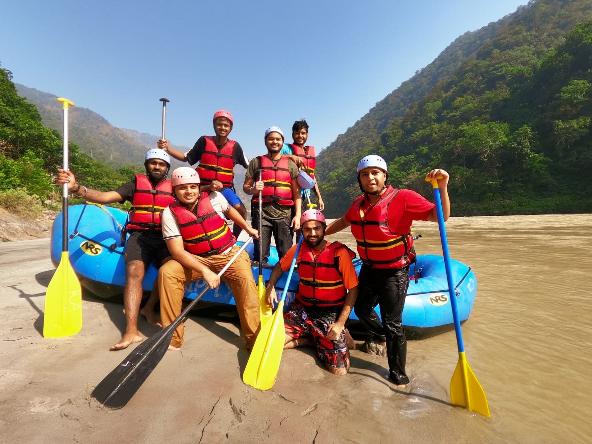 Rafting from Shivpuri to Nim Beach Rishikesh